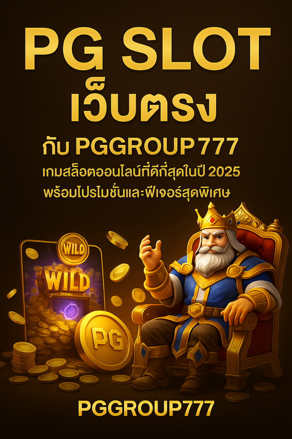 PG SLOT เว็บตรง กับ PGGROUP777: ประสบการณ์การเล่นสล็อตที่ดีที่สุดในปี 2025
